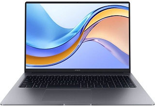 Ноутбук Honor MagicBook X16 2024 5301AHHM 16", 2024, Intel Core i5-12450H 2ГГц, 8-ядерный, 16 ГБ LPDDR4x, 512ГБ SSD, Intel UHD Graphics, без операционной системы, серый