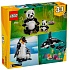 Конструктор LEGO Creator 31165 Дикие животные: семья панд