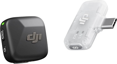 Беспроводной микрофон DJI Mic Mini (1TX + 1 Mobile RX), черный