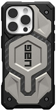 Чехол UAG Monarch Pro c MagSafe для iPhone 16 Pro, титановый (114456113636)