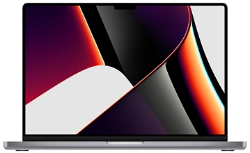 Apple MacBook Pro 16" (M1 Pro, 10C/16C), 32 Гб, 512 Гб, серый космос
