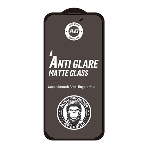 Защитное стекло BlueO Anti-glare Matte Anti-Static для iPhone 16 Plus/15 Plus