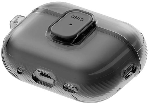 Чехол + карабин Uniq Glase Pro TPU case для Airpods Pro 3