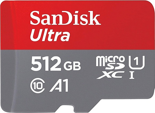 Карта памяти Sandisk microSDXC 512Gb class 10 UHS-1 A1