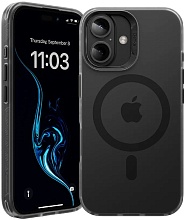 Чехол силиконовый Benks Lucid Armor Case с MagSafe для iPhone 16 Plus, черный (C.K.PC.AP.BK.0064)