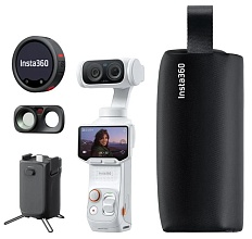 Insta360 Luna Ultra 8K Dual-Lens Gimbal Camera Creator Bundle, белый