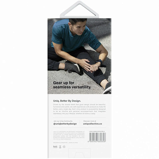 Чехол+ремень Uniq Monos 2-in-1 case+strap для Apple Watch 45/44 мм