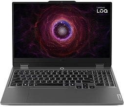 Ноутбук Lenovo LOQ 15ARP9 15.6" (AMD Ryzen 5 7235HS, GeForce RTX 4050) 16ГБ, 512ГБ, noOS, серый (83JC00LBRK)