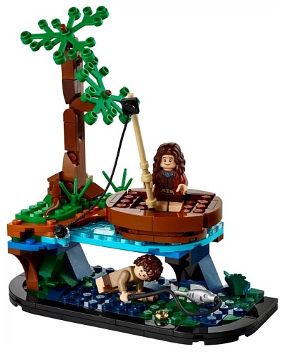 Конструктор LEGO Icons 40761 Властелин колец: Смеагол и Деагол