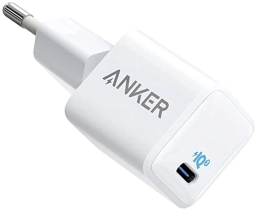 Сетевое зарядное устройство ANKER PowerPort 3 Nano 20W, 20 Вт