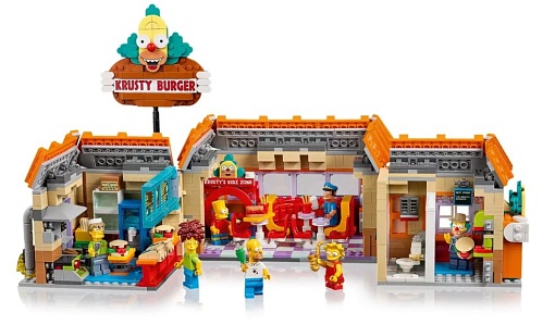 Конструктор LEGO Icons Симпсоны: Красти Бургер