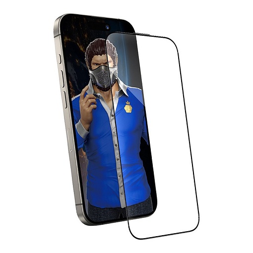 Защитное стекло BlueO Large arc Anti-Dust Anti-Static для iPhone 16 Plus/15 Plus