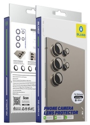 Защитное стекло BlueO Camera lens Armor metal 2 шт. для Galaxy S25 Edge, серебристый (NPB28-S25E-SIL)