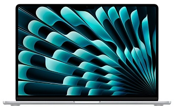 Apple MacBook Air 15 (M4, 10C CPU/10C GPU, 2025), 24 ГБ, 1 ТБ SSD, Silver (Z1H0000PW)
