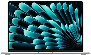 Apple MacBook Air 15" (M3 8C/10C), 16 Гб, 512 Гб, серебристый