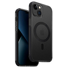 Чехол UNIQ COMBAT AF MagSafe iPhone 14 Plus, угольный (IP6.7M(2022)-COMAFMCHR)