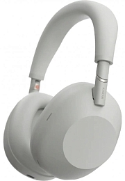 Беспроводные наушники Sony WH-1000XM6, серебристый